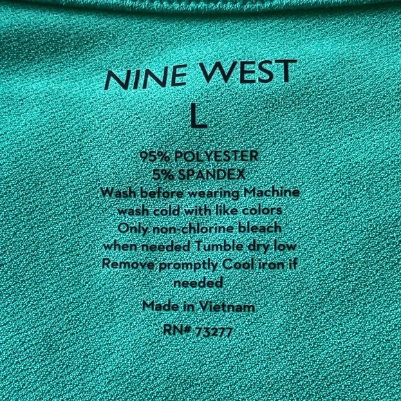 Nine West Aqua Dress - Picture 3 of 3